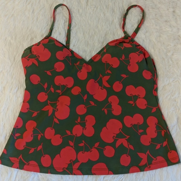cherry swimming costume